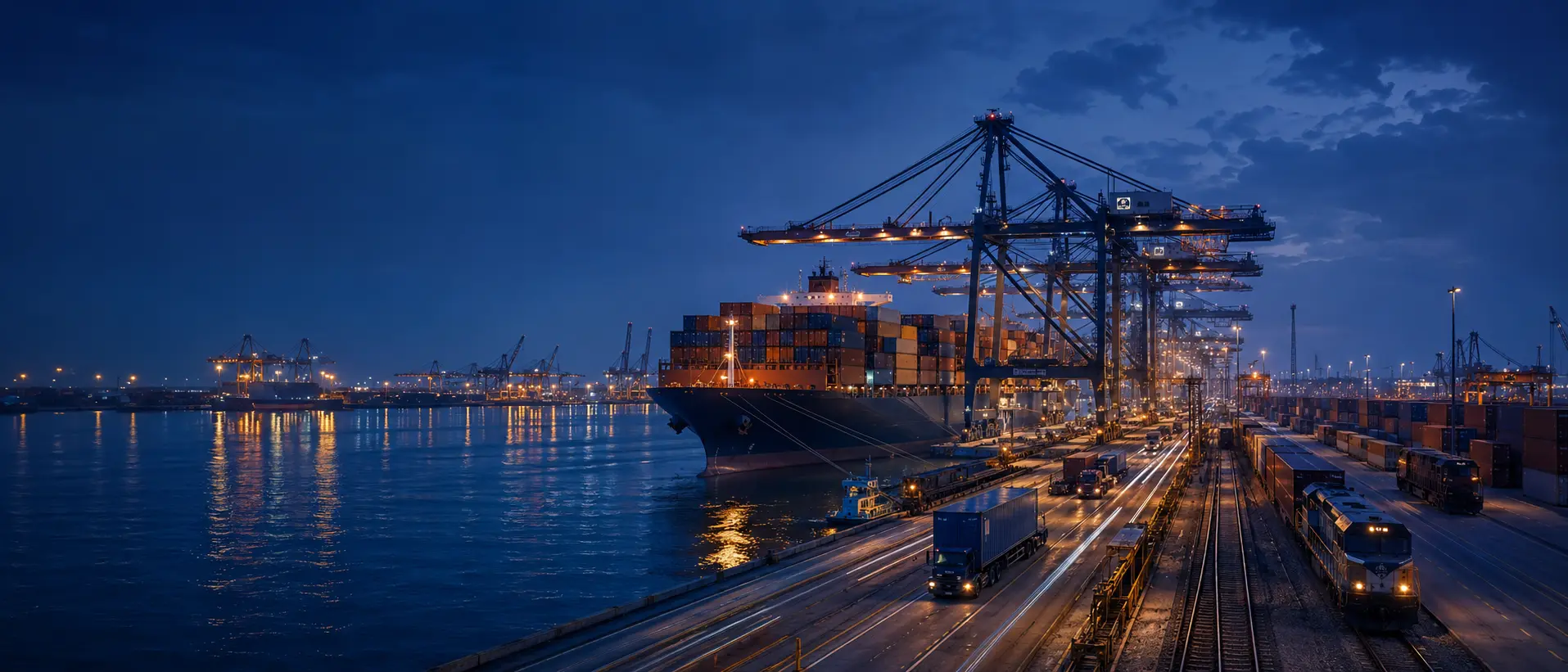 International terminal infrastructure supporting specialist cargo movements